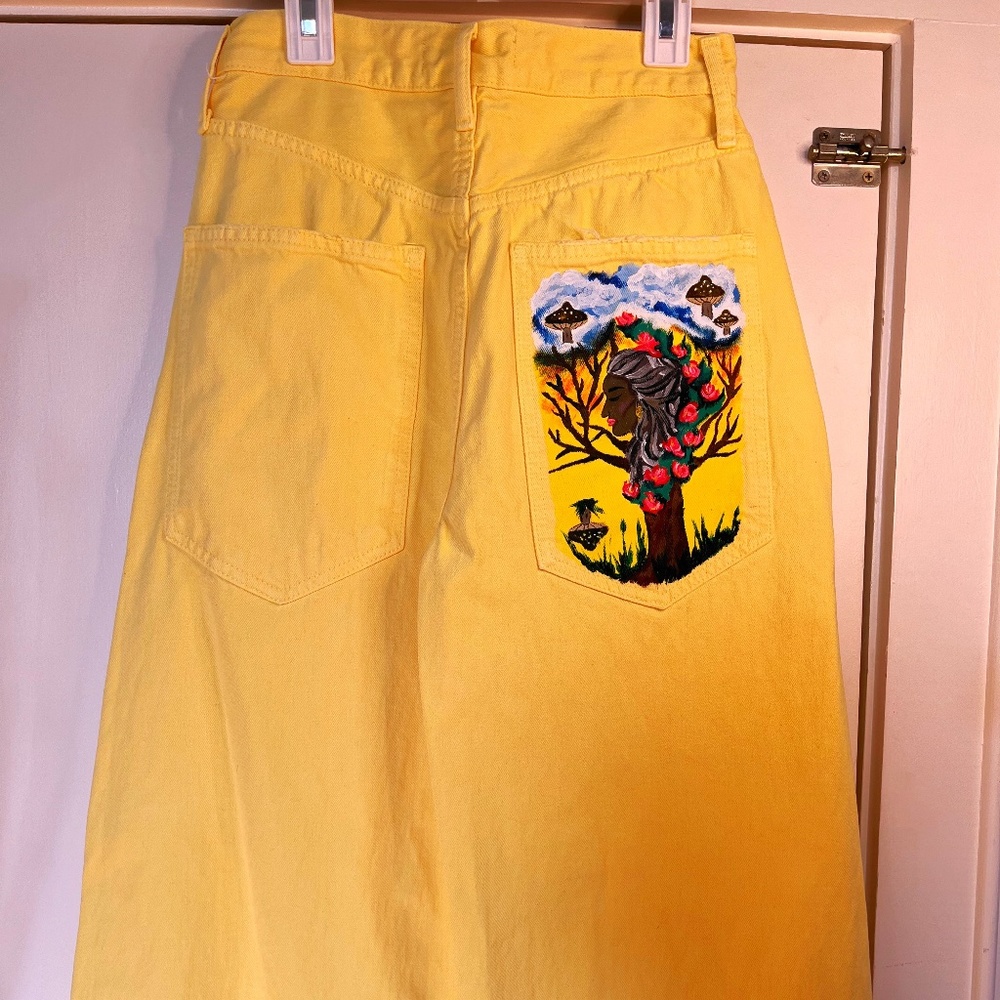 Zara Custom Flare Jeans